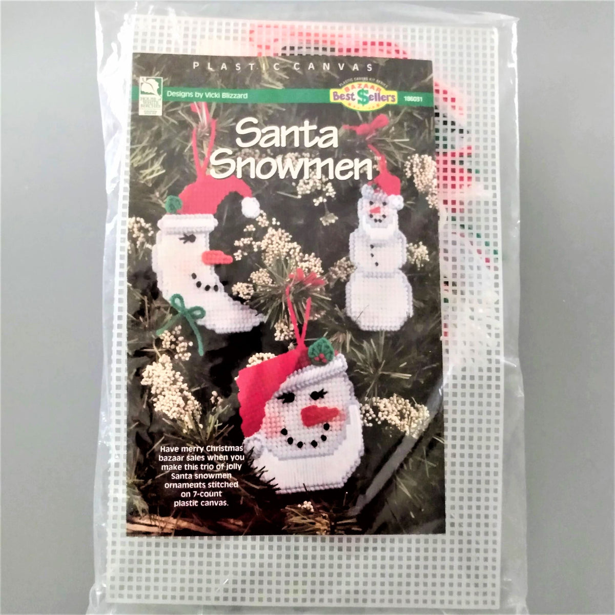 Christmas Plastic Canvas Kit Designs By Vicki Blizzard