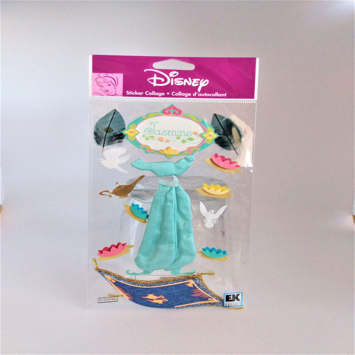 #3 ~DISNEY COLLAGE 3D Stickers 4 Scrapbooking~ EK Sucess Lg Packs 4 x 8