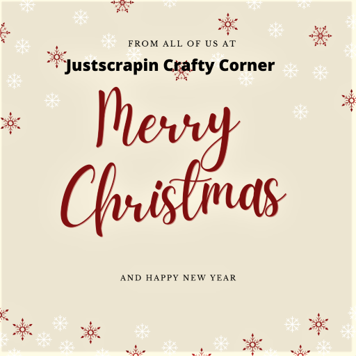 Merry Christmas from the staff at Justscrapin Crafty Corner