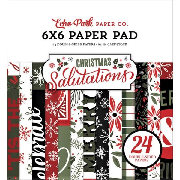 Echo Park -  6x6 Christmas Salutations Collection - Paper Pad