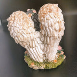 Vintage African American - Ceramic Angel  Holding A White Dove