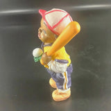 African American  Figures - Young Boy Ready  For Game  Time