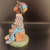 Duncan Royale Drummer Boy African American Ebony Collection Figurine