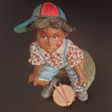 Duncan Royale Drummer Boy African American Ebony Collection Figurine