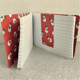 Christmas Altered Composition Notebook - North Pole