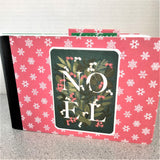 Altered Christmas Composition Notebook - Noel