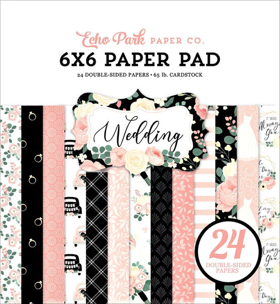 Echo Park -  6x6 Wedding Collection -  Paper Pad -