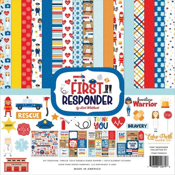 ECHO PARK -FIRST RESPONDER - 12X12 COLLECTION KIT