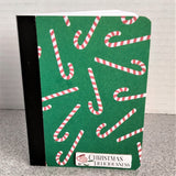 Christmas Mini Altered Composition Notebooks