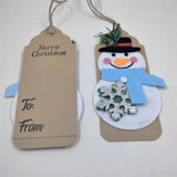 Snowman Gift Tags / Gift Card Holders / Set of 3