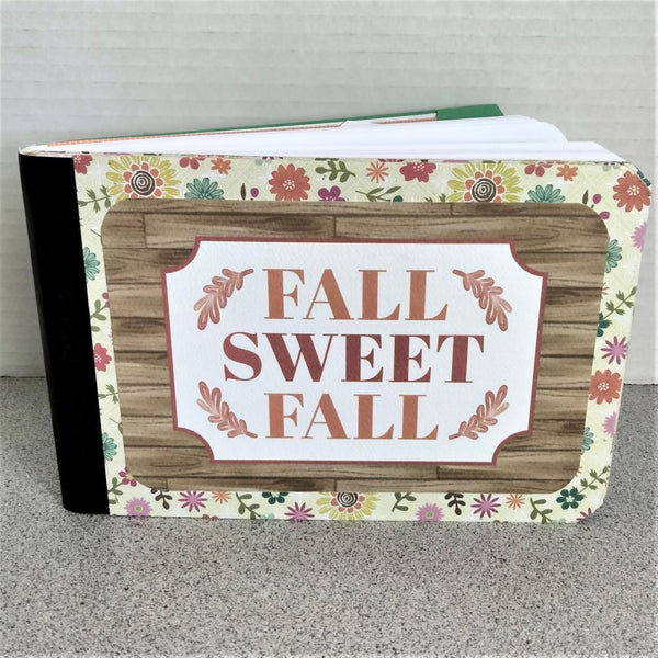 Altered Composition Notebooks - Fall Sweet Fall