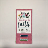 Inspirational and Encouraging Slimline Greeting/Note Card Set #1