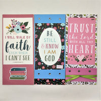 Inspirational and Encouraging Slimline Greeting/Note Card Set #1