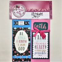 Inspirational and Encouraging Slimline Greeting/Note Card set #3