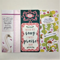 Inspirational and Encouraging Slimline Greeting/Note Card set #5