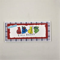 School Days Slimline Greeting/Note Card set #8