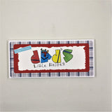 School Days Slimline Greeting/Note Card set #8