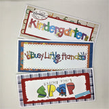 School Days Slimline Greeting/Note Card set #8