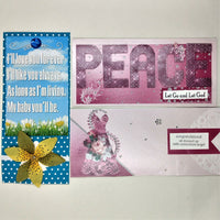 Inspirational and Encouraging Slimline Greeting/Note Card set #6