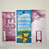 Inspirational and Encouraging Slimline Greeting/Note Card set #6