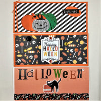 Happy Halloween Slimline Note Card Set #7