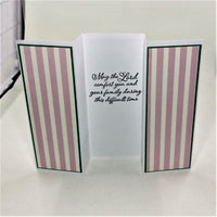 Inspirational and Encouraging Gate Fold Pleated Note Cards Set #2