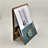 Handmade Inspirational Easel Note Card / Gift Card Holder Set #2