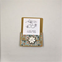 Handmade Inspirational Easel Note Card / Gift Card Holder Set #2