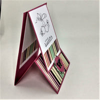 Handmade Inspirational Easel Note Card / Gift Card Holder Set #3