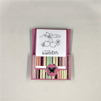 Handmade Inspirational Easel Note Card / Gift Card Holder Set #3