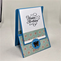 Handmade Inspirational Easel Note Card / Gift Card Holder Set #3