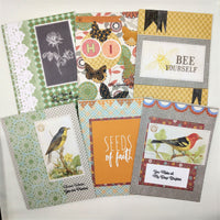 Note Cards Set / Coordinating Folder/ Almost Summer #2