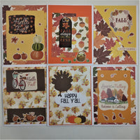 Fall/Autumn Notecard Set #2