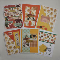 Fall/Autumn Notecard Set #4