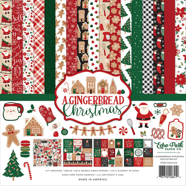 Echo Park - A Gingerbread Christmas Collection - 12 x 12 Collection Kit