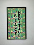Black Heritage Jumbo Vintage Postcards - Set #1