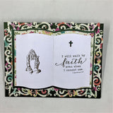 Handmade Comforting Inspirational Bible Verse Easel  Greeting/Notecards #2