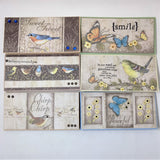 Thinking Of You Mini Slimline Notecards Set #B