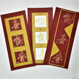 Chinese New Year 2022 Slimline Note Cards / Lunar Year of The Tiger