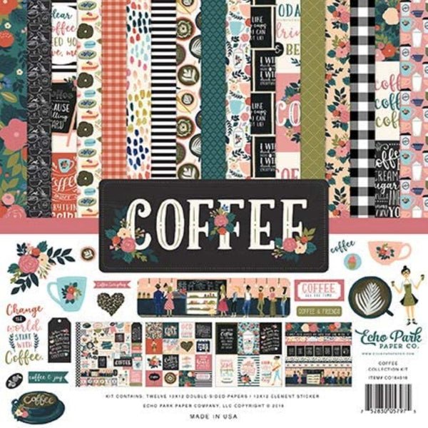 Echo Park - Coffee – 12x12 Collection Kit