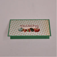 Fall/Autumn Mini Slimline Greeting/Note Cards Set #3