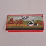 Fall/Autumn Mini Slimline Greeting/Note Cards Set #3