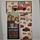 Fall/Autumn Slimline Greeting/Note Cards Set #9