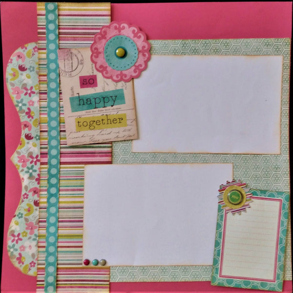 Family Is Everything Premade Scrapbook Layout Pages