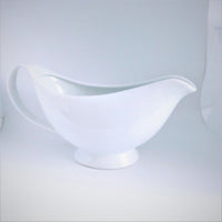 Home Large White Porcelain 16 oz. Gravy Boat