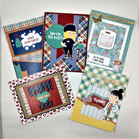 First Responders Thank You Handmade Note Card Sets #1