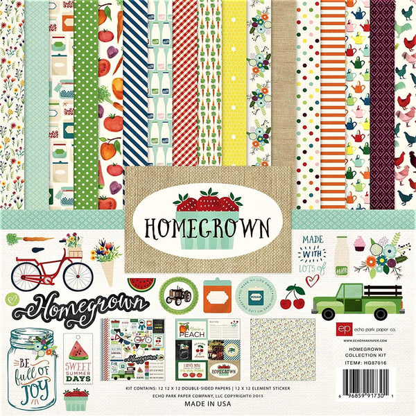 Echo Park - Homegrown Collection - 12 x 12 Collection Kit