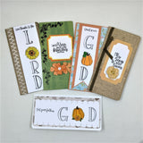 Fall Inspirational And Encouraging Mini Slimline Notecards