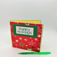 Christmas Pocket Notepads with Pens