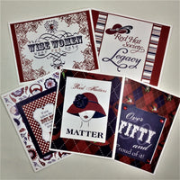 Red Hat Society Greeting/Note Cards Sets 2